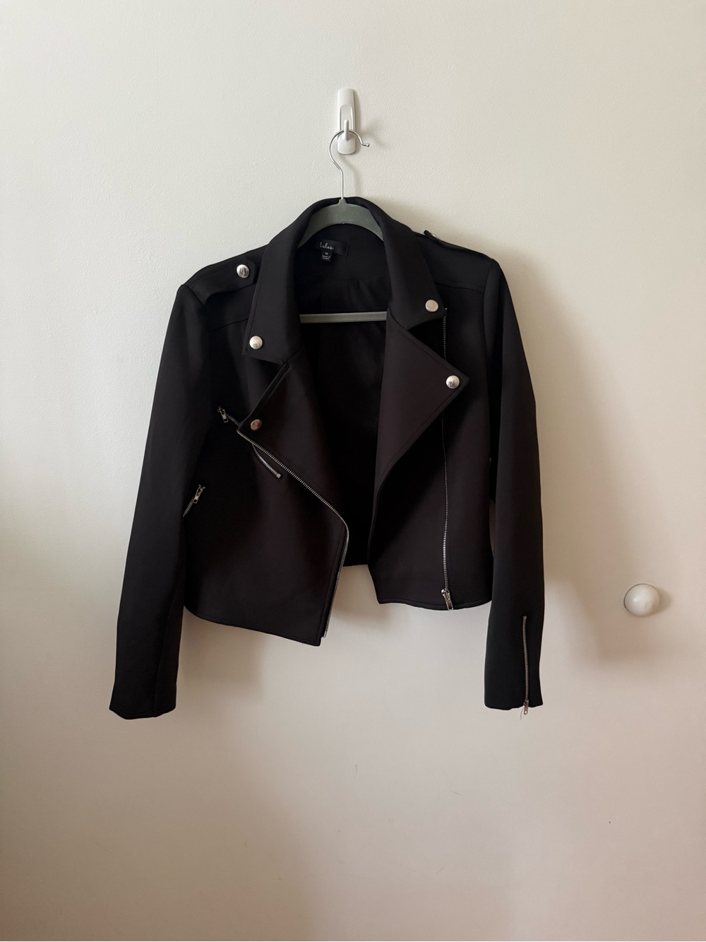 Lulu's Black biker jacket